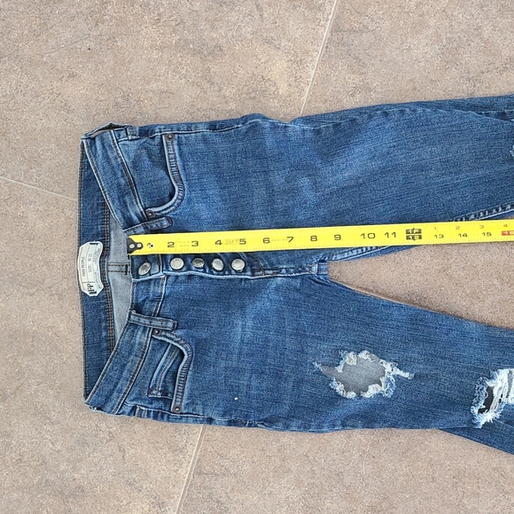 Free People Button Up Jeans - Picture 8 of 12